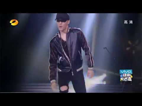 160910 Happy Camp EXO Lady Luck 张艺兴 Zhang Yixing LAY Solo Dance