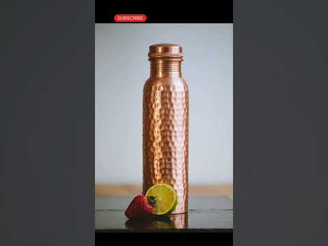 Copper బాటిల్ లో  నీరు తాగితే 😲 👈 ఎం అవుతుంది #facts #trending #shortvideo