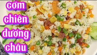 Cơm chiên dương châu, cách làm đơn giản ăn là ghiền