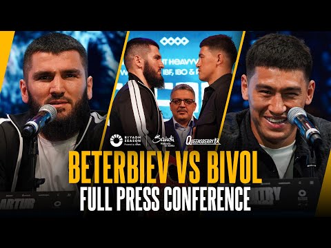 Artur beterbiev vs dmitry bivol full press conference | undisputed light-heavyweight championship