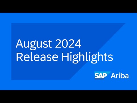 SAP Ariba Aug 2024 Release Highlights – New Contract Management & Supplier Risk Features