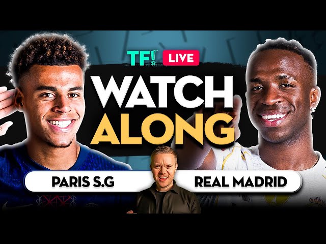 PSG vs REAL MADRID LIVE FIFA Club World Cup Watchalong