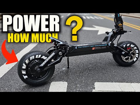 This is UNKILLABLE World's WILDEST E-scooter TEVERUN FIGHTER SUPREME 7260R Full REVIEW!