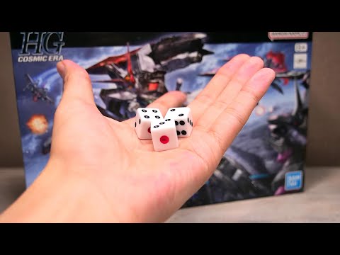 【ガンプラ】サイコロの出た目＝作業時間【フルプラ工場】