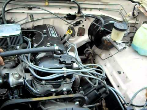 Nissan Z24 Header.AVI - YouTube 1988 toyota 3 0 engine diagram 