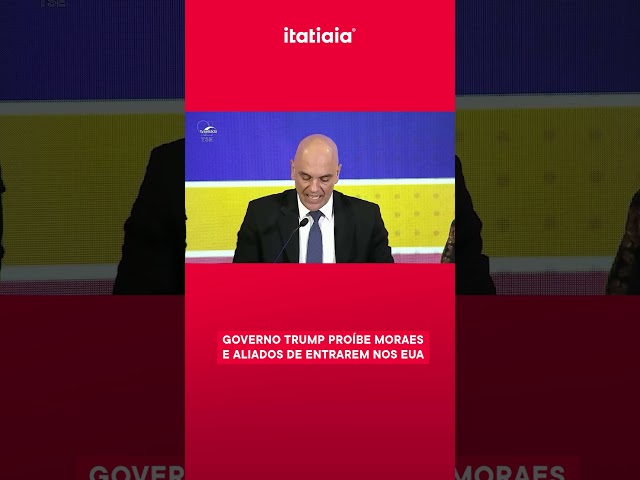 GOVERNO TRUMP PROÍBE MORAES E ALIADOS DE ENTRAREM NOS EUA