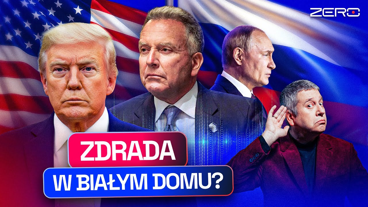 CZŁOWIEK TRUMPA WSPIERAŁ ROSJĘ. UJAWNIONO ZAPIS ROZMÓW STEVENA WITKOFFA Z DORADCĄ PUTINA