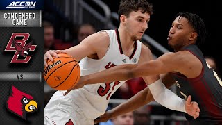 Boston College vs. Louisville Condensed Game | 2021-22 ACC Men’s Basketball