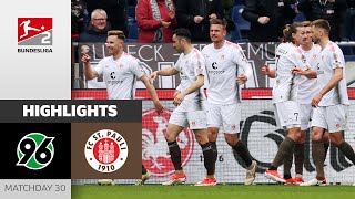 St. Pauli Back on Track | Hannover 96 — FC St. Pauli 1-2 | Highlights | MD 30 — Bundesliga 2 2023/24