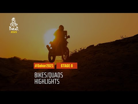 #DAKAR2021 - Stage 8 - Sakaka - Neom - Bike, Quad Highlights