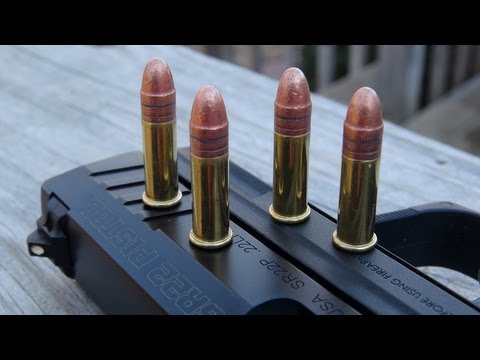 .22 Handgun for Self-Defense? CCI 40 gr Mini-Mag Test - YouTube