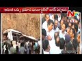 YS Jagan visits Penukonda Bus accident spot,speaks to media