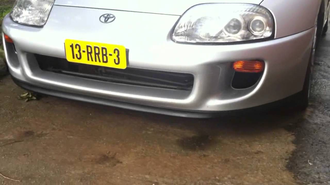 toyota supra active front spoiler #7