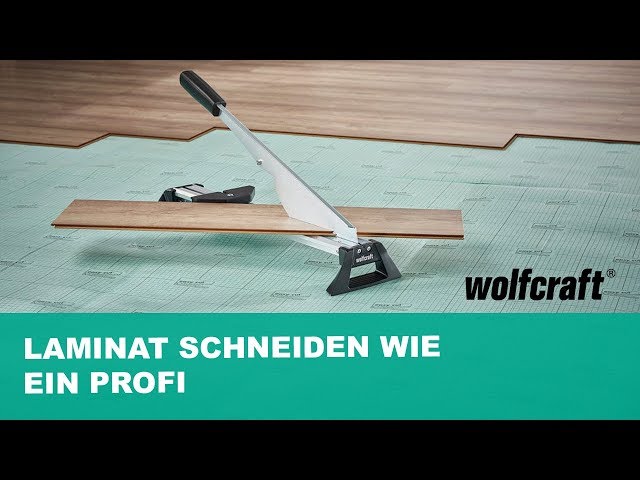 wolfcraft LC 600 Laminate Cutter - The precise and high