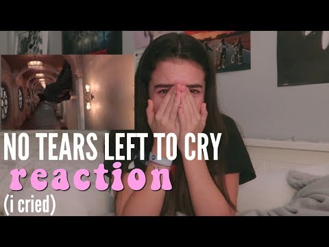Ariana Grande - No Tears Left To Cry REACTION