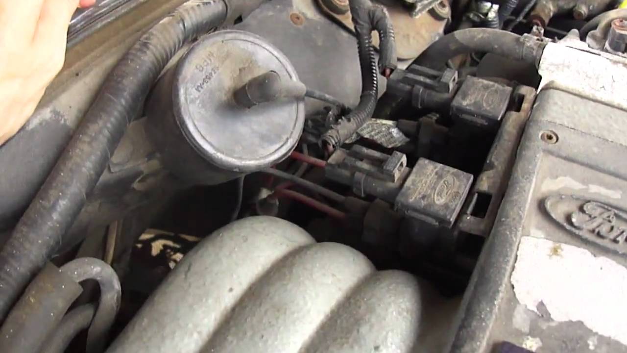 Vacuum Line Routing- Ford 5.0L V8 - YouTube 2010 club car wiring diagram 