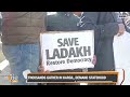 Thousands of People Protested at the Border District Kargil over Demand for Statehood | News9  - 02:38 min - News - Video