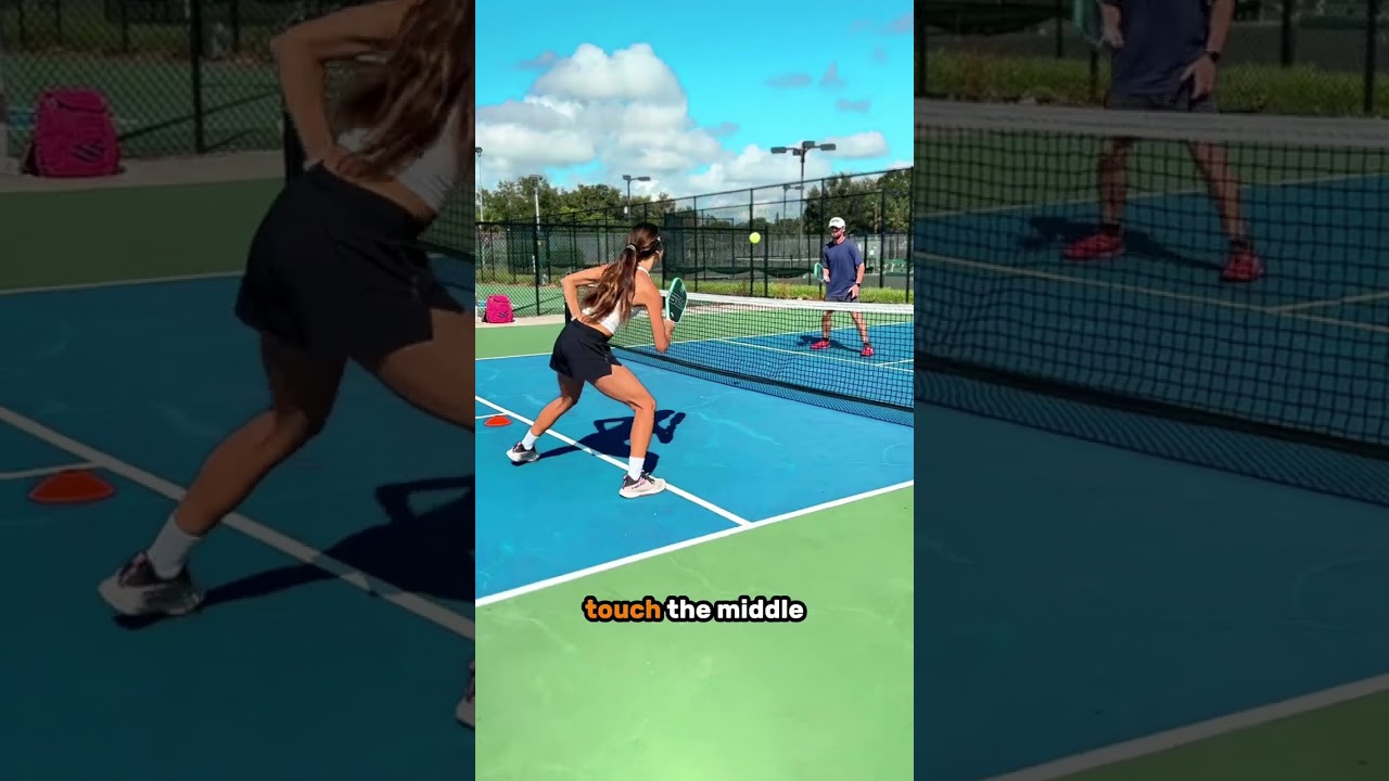 Cross Court Cone Drill