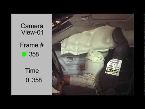 Видео краш-теста Acura Tl с 2008 года