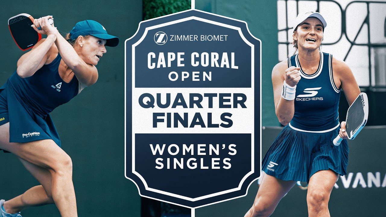 Brooke Buckner vs Catherine Parenteau at the Zimmer Biomet Cape Coral Open
