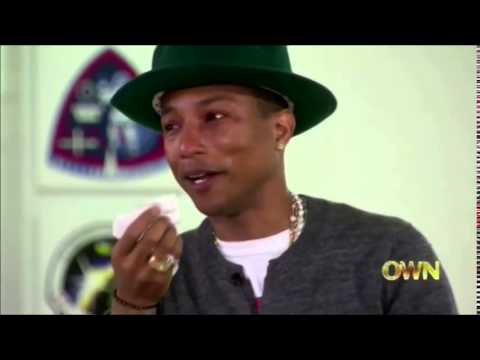 OPRAH MAKES PHARRELL WILLIAMS CRY OVER HIS song ''happy''