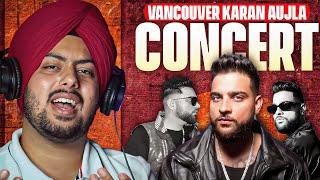 Reaction on KARAN AUJLA CONCERT || VANCOUVER || SOLD OUT ARENA (Part 1)