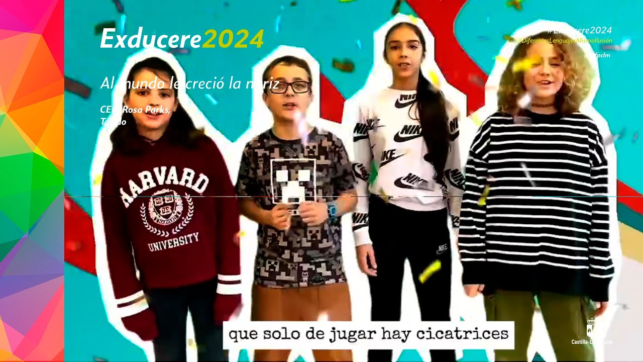 #EXDUCERE2024: Vídeo Al mundo le creció la nariz, de Rubén Fuentes, CEIP Rosa Parks, Toledo