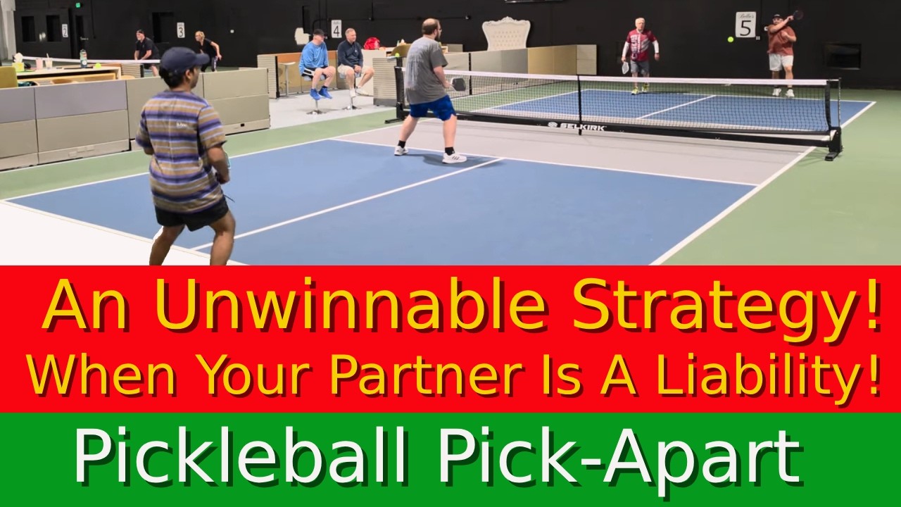 Pickleball Nightmare! What Do You Do If This Is Your Partner?