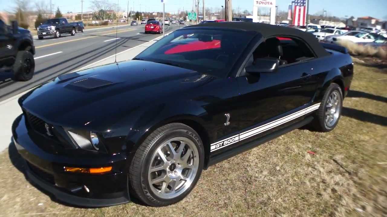 2007 Ford mustang shelby gt500 convertible for sale #9