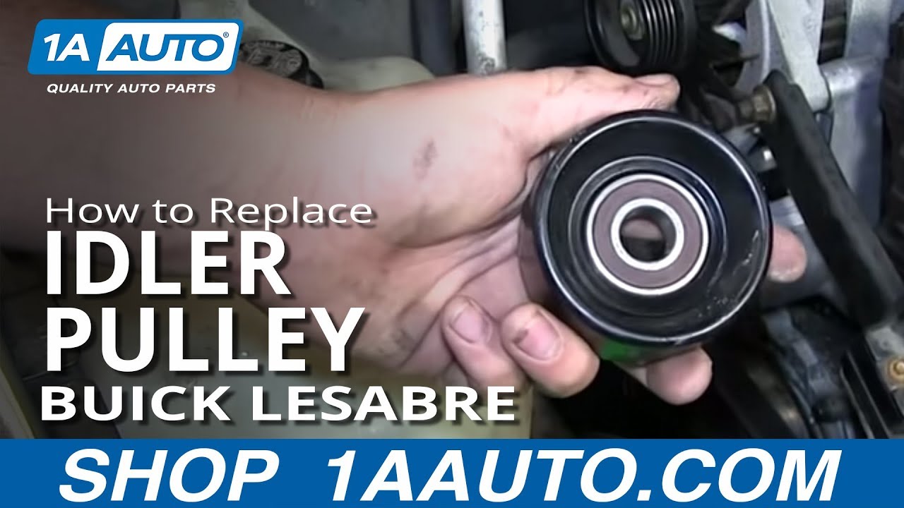 how-to-install-replace-squeaking-serpentine-belt-tensioner-pulley-1997