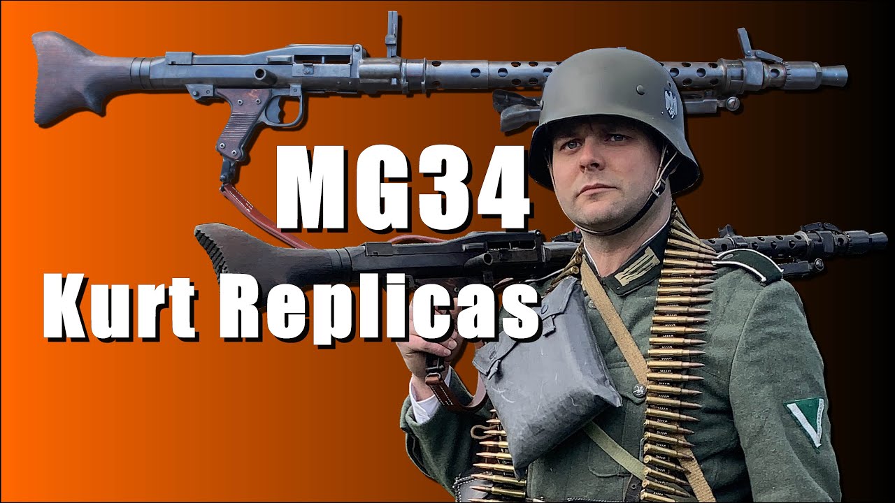 MG34 Kurt Replicas - Présentation de réplique inerte WW2