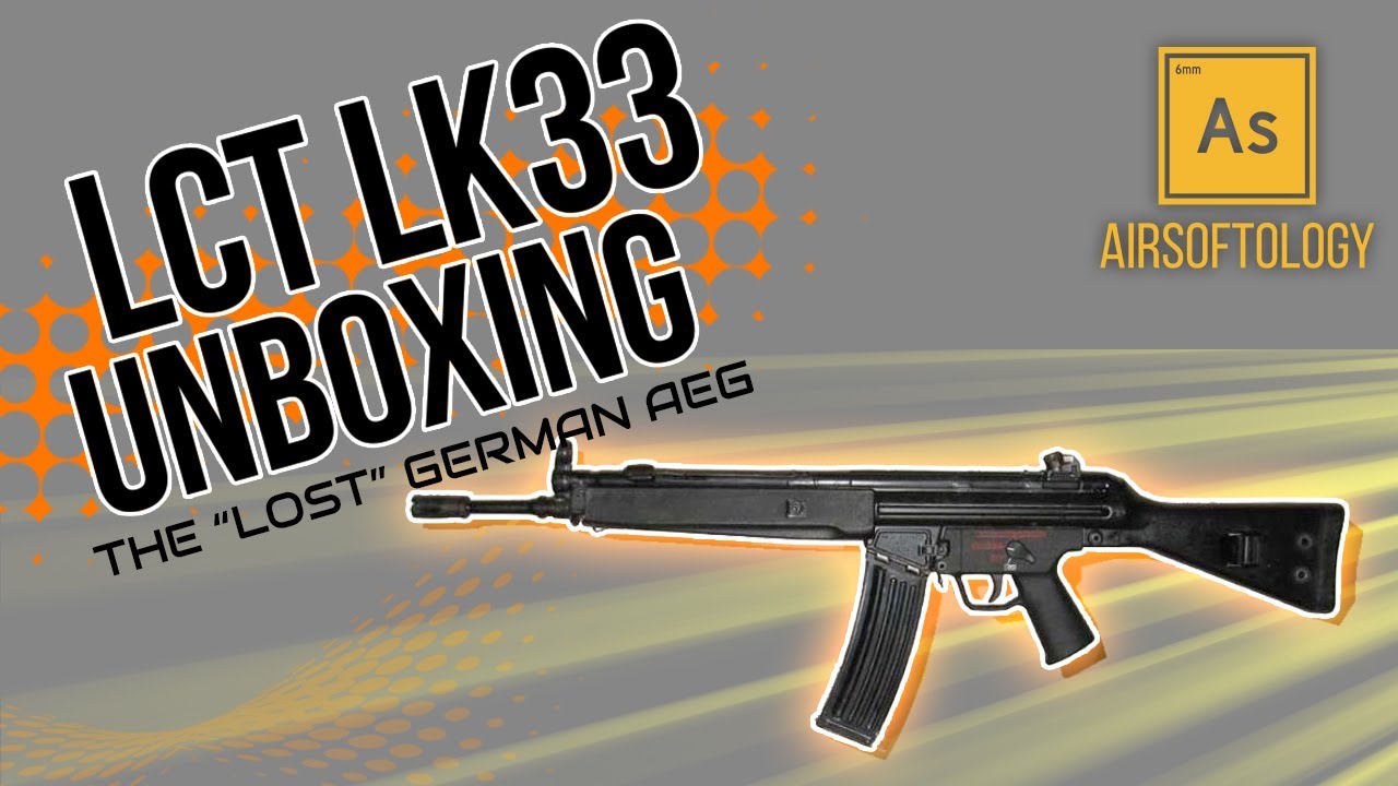 Germany's "Lost Rifle" - Unboxing the Airsoft LCT LK33