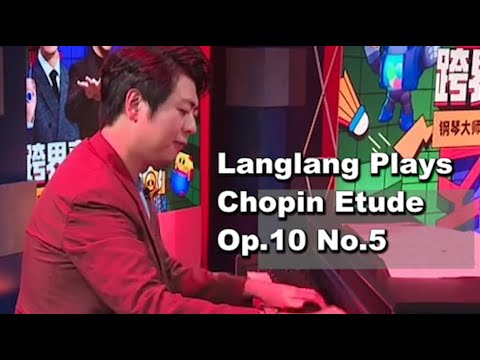 Lang Lang recalled his childhood in Kuaishou's live stream session, with one of his initiation-phase favorites, Étude Op. 10, No. 5 in G♭ major by Frédéric Chopin played. Lang Lang recalled his childhood in Kuaishou's live stream session, with one of his initiation-phase favorites, Étude Op. 10, No. 5 in G♭ major by Frédéric Chopin played.