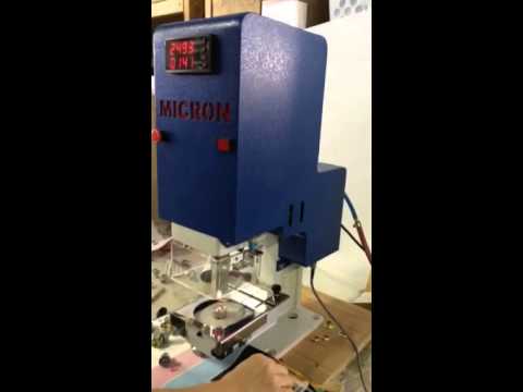 Micron MC-20 Rolled Rim Grommets & Spur Washer Installation