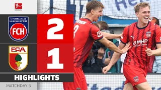 First WIN of the Season! | HEIDENHEIM — FC AUGSBURG | Highlights | Matchday 5 – Bundesliga 2025/26