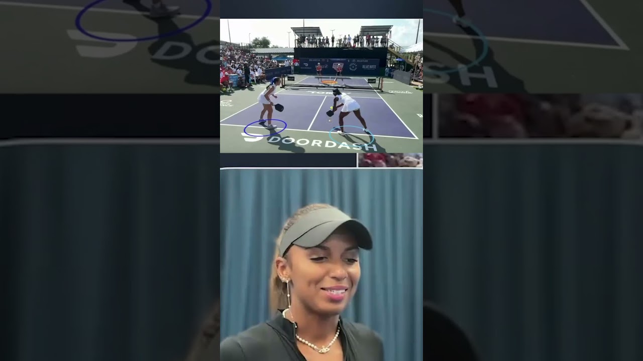 Tyra's 3rd Shot Drop Strategy #pickleball