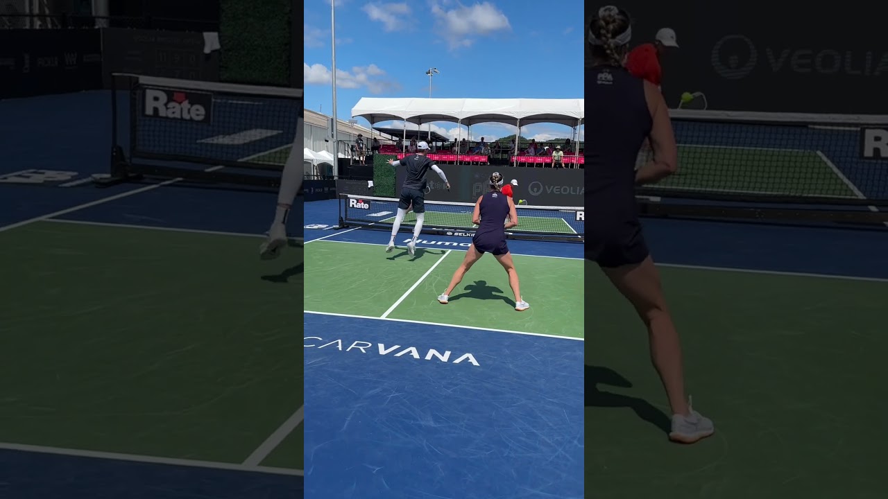 Is this shot from Ben Johns the most iconic shot in pickleball??