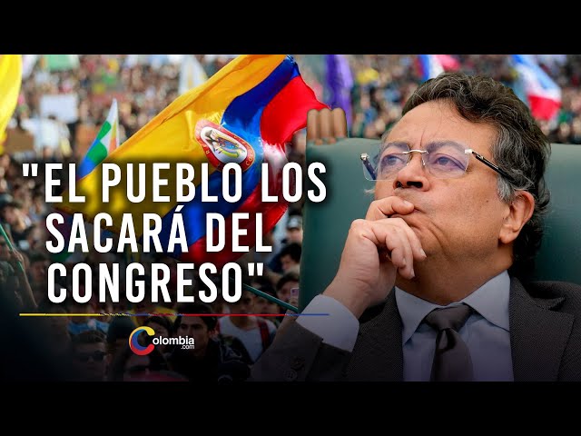 Marchas 18M: Petro llama a la Consulta Popular y lanza contundente advertencia contra senadores