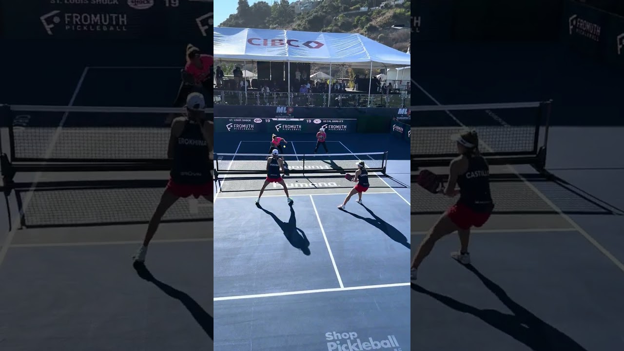 Pickleball by SoCal Hard 8s is 🔥 #pickleball #shorts