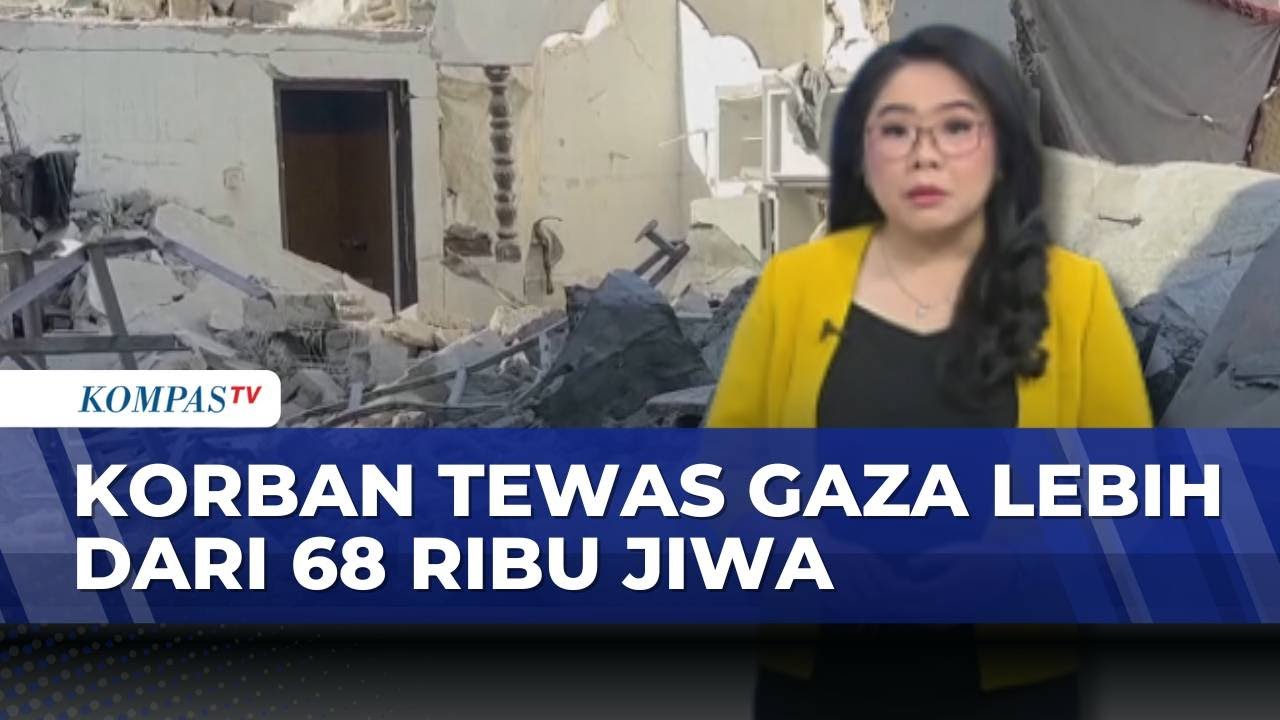 Korban Genosida di Gaza Tembus 68 Ribu Jiwa di Tengah Gencatan Senjata | KOMPAS PAGI