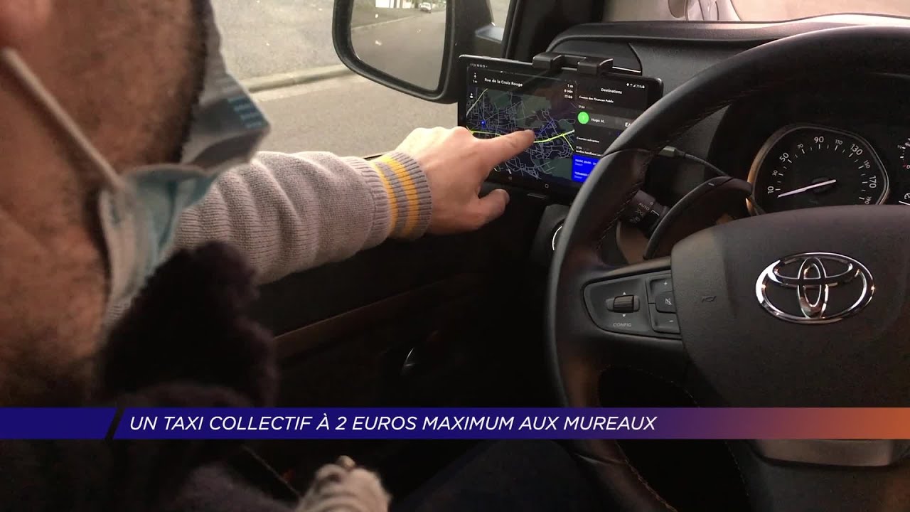 Yvelines | Un taxi collectif à 2 euros maximum aux Mureaux