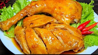 ĐÙI GÀ KHÌA NƯỚC DỪA - cách làm Gà Khìa Nước Dừa thịt mọng Nước ngọt thơm đậm đà