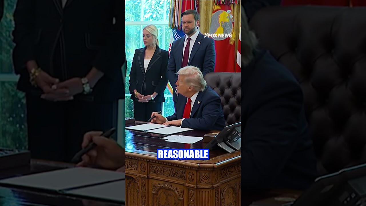 Trump signs executive order targeting cashless bail jurisdictions #foxnews #shorts #news #us #crime