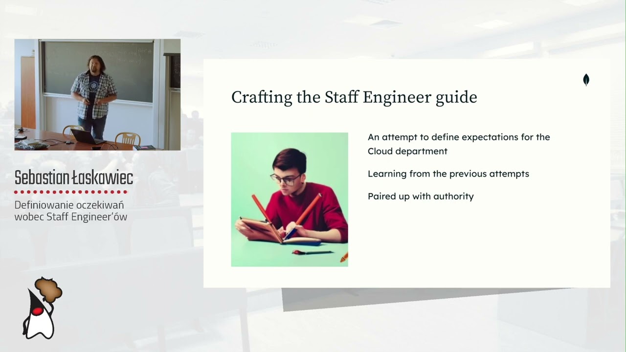 Torun JUG #64 - "Definiowanie oczekiwań wobec Staff Engineer’ów" - Sebastian Łaskawiec