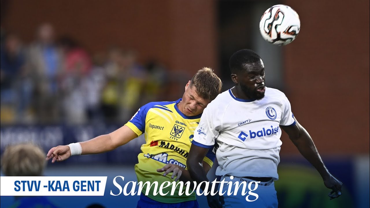 STVV - KAA Gent: 3-1