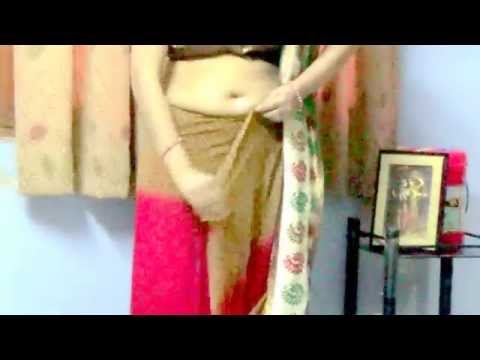How to wear Sari in Bengali Style - Saree Draping tutorial