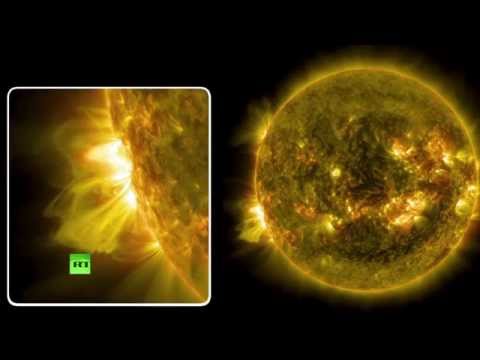 Sun releases massive solar flare - NASA video
