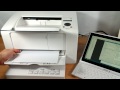 Fuji Xerox DocuPrint P255 dw Printing Test #1