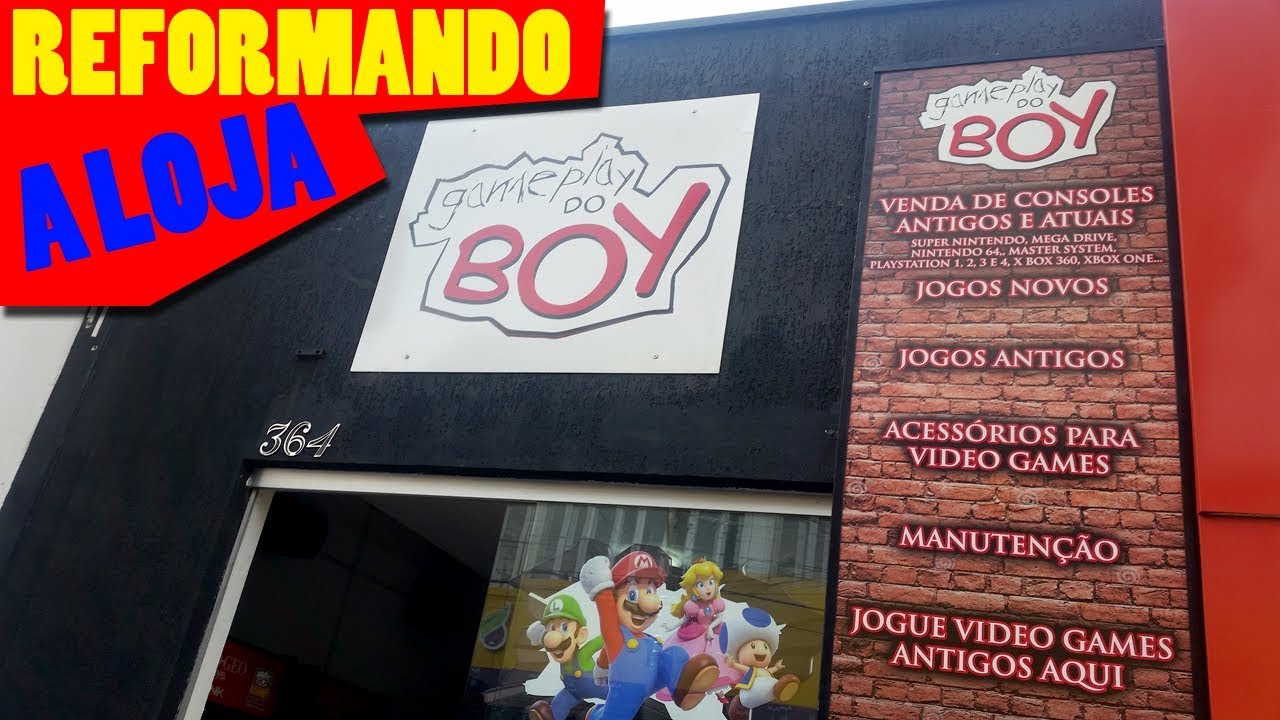 REFORMA DA LOJA FÍSICA - Gameplay do Boy
