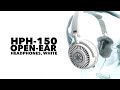 Yamaha HPH-150 Open-Ear Headphones, White | Gear4music
